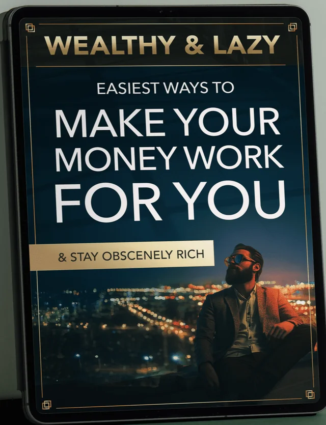 Couverture de l'ebook Wealthy & Lazy