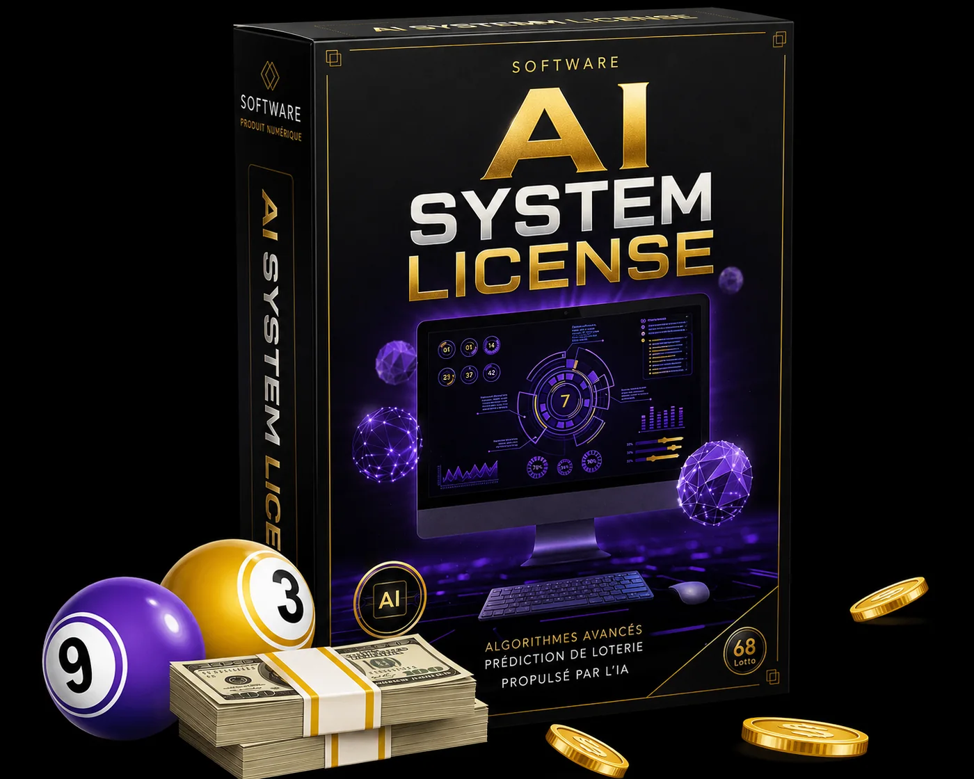 L'app AI System License sur mobile et ordinateur